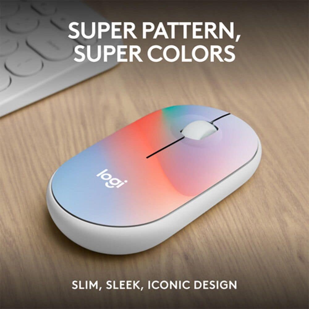 Logitech M340 Wireless Mouse in Sheer Dream, , large