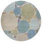 Dalyn Rug Company Kenner Seaside 8" Round Area Rug, , large