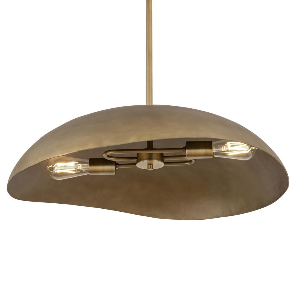 Maxim Lighting Denarii 24" 2-Light Iron Pendant in Natural Gold, , large