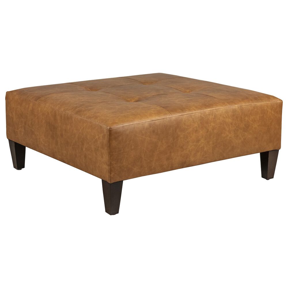 Fulton Home Tina Square Cocktail Bench in Saddle, , large