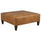 Fulton Home Tina Square Cocktail Bench in Saddle, , large