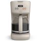 Bella 12-Cup Programmable Coffee Maker in Oatmilk, , large