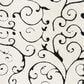 Safavieh Florida Shag SG455-1290-29 2"3" x 9" Ivory/Black Runner, , large