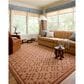 Chris Loves Julia x Loloi Judy 8"6" x 11"6" Natural and Spice Area Rug, , large