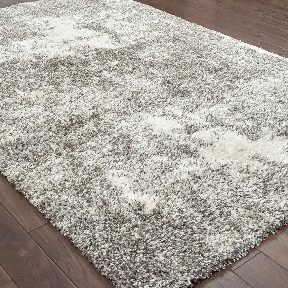 Oriental Weavers Henderson 5503H 9&#39;10&quot; x 12&#39;10&quot; Grey and Ivory Area Rug, , large
