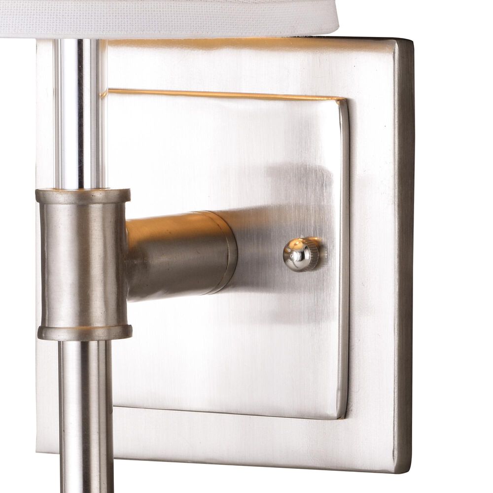 Vaxcel Ritz 1-Light Bathroom Vanity in Satin Nickel, , large