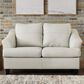 Ashley Genoa Stationary Loveseat in Coconut, , large
