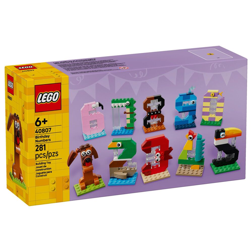 LEGO Birthday Numbers Building Set, , large