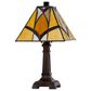 Cal Lighting 13.5" Tiffany Accent Lamp in Dark Bronze, , large