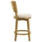 Armen Living Winsley Swivel Counter Height Stool in Putty Brown, , large
