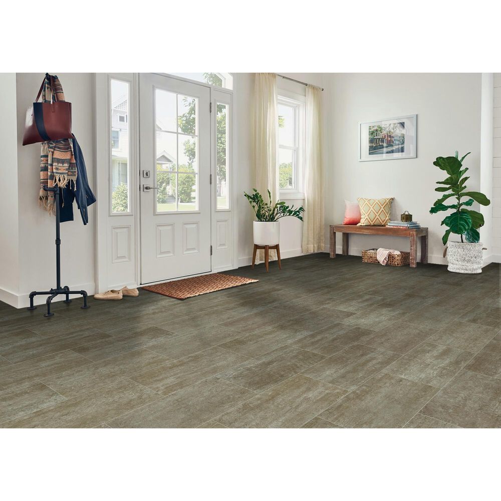 Robbins Hearthstone Cast Brownwood 12&quot; x 24&quot; Engineered Stone Tile, , large