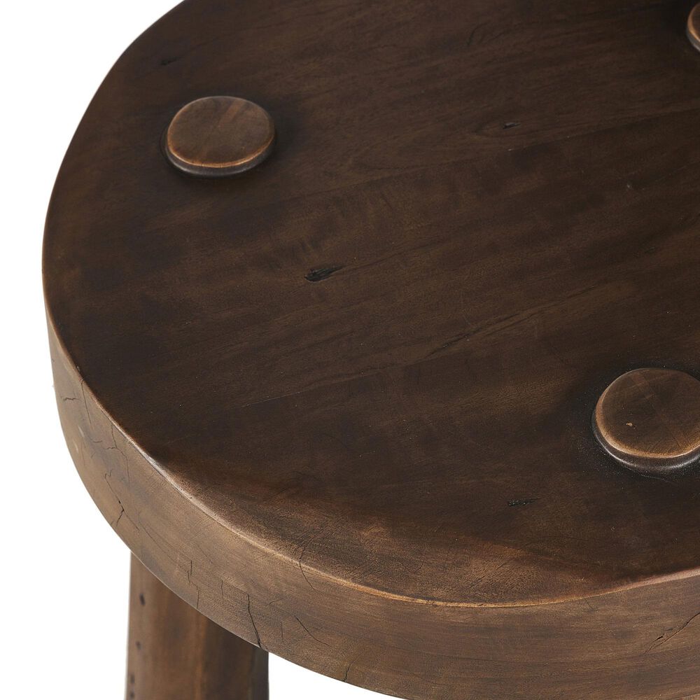 Four Hands Maha Accent Table in Aged Belgium Bleach, , large