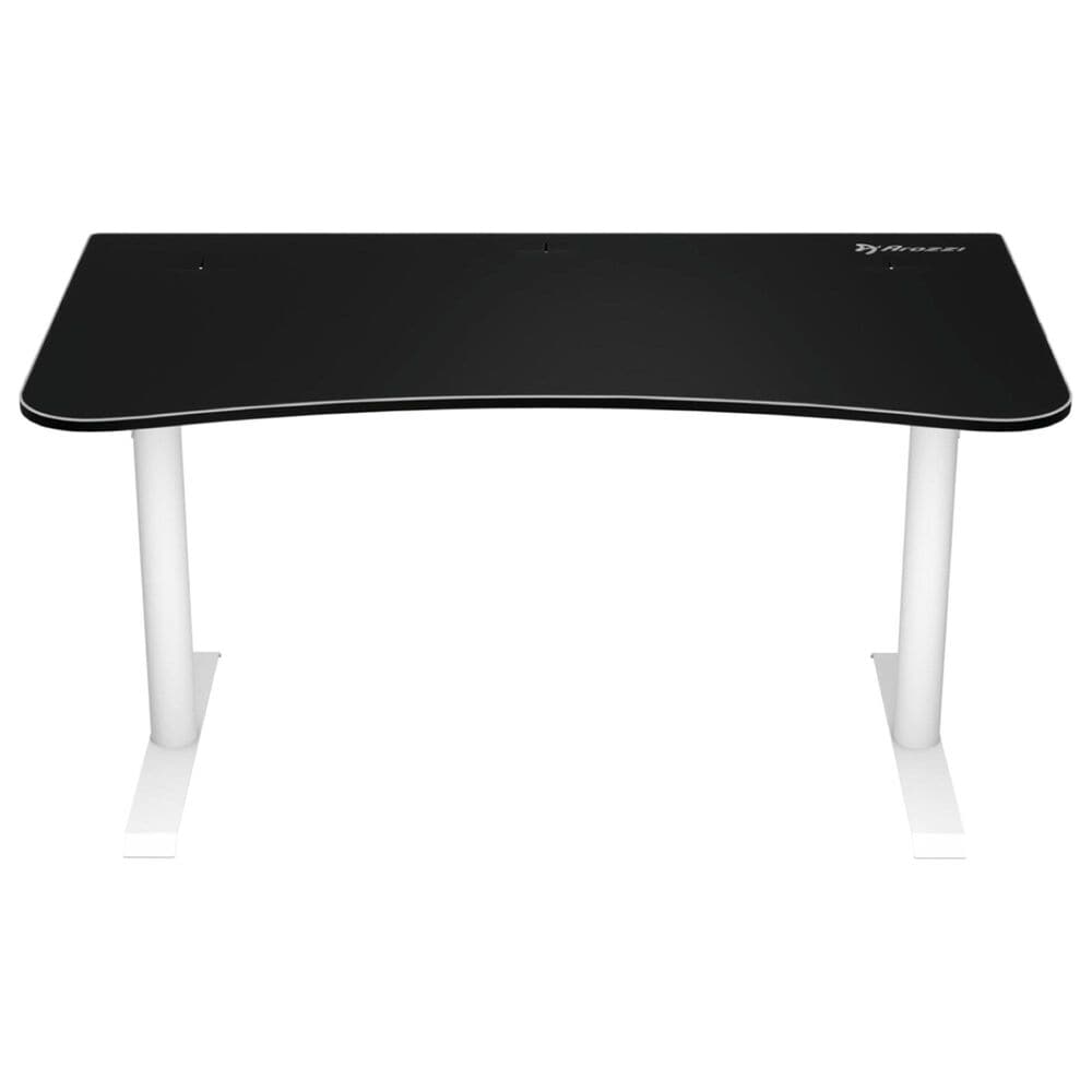 Arozzi Arena Medium Gaming Desk in White, , large