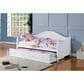 Pacific Landing Twin Daybed with Trundle in White, , large