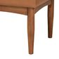Baxton Studio Sanford Dining Bench with Tan Cushion in Walnut Brown, , large