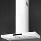 SMEG 36" Flat T-Shape Universal Brushed Hood in Matte White, , large