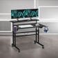 Rta Products Llc Galaxy Rolling Writing Desk in Black, , large
