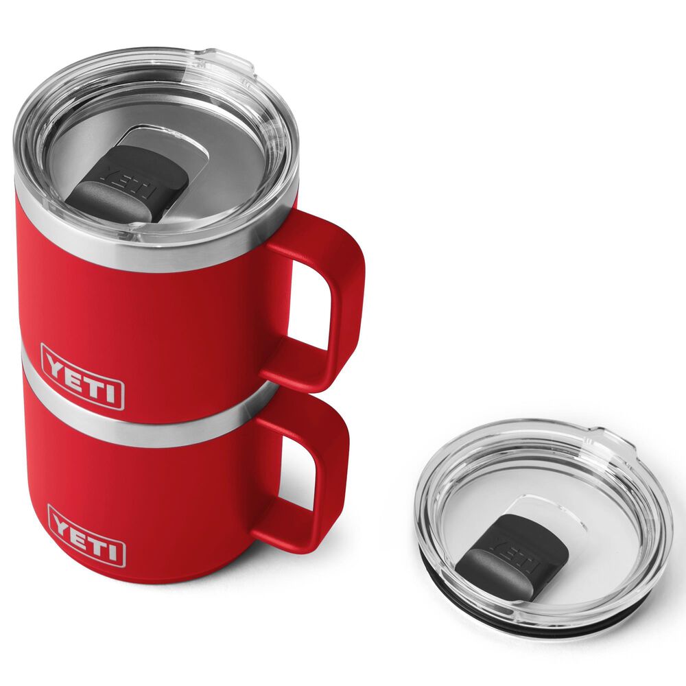 YETI Rambler 14 Oz Mug 2.0 with MagSlider Lid in Rescue Red, , large