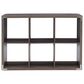 Linon Home Decor Galli 6-Shelf Bookcase in Grey, , large