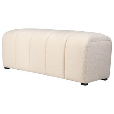 Waltham Urban Archive Tess Bench in Natural Ivory, , large