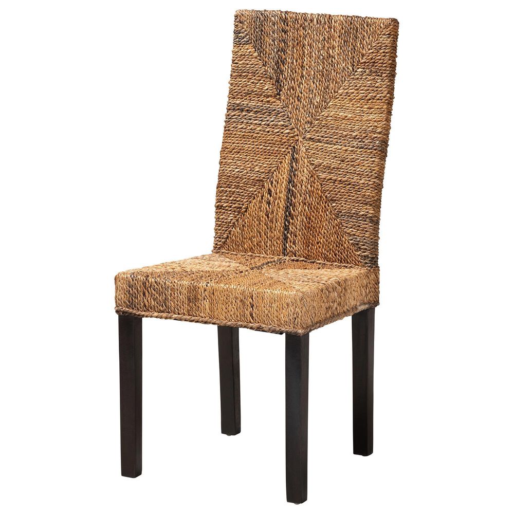Baxton Studio Laymi Side Chair in Dark Brown, , large