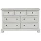Signature Design by Ashley Robbinsdale 3 Piece King Bedroom Set in Antique White, , large