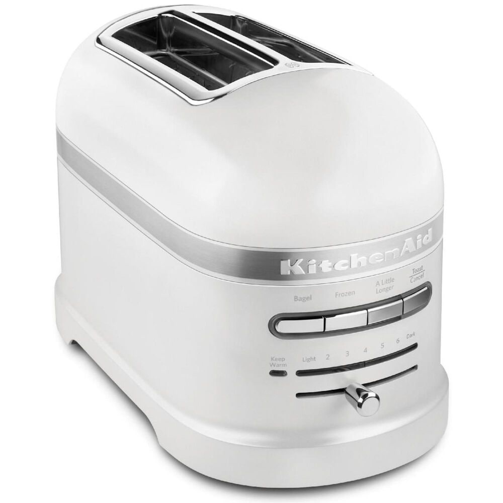 KitchenAid Pro Line Series 2-Slice Automatic Toaster in Frosted Pearl White, , large