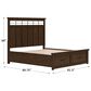 Ashley Taffenbrook California King Storage Bed in Medium Brown, , large