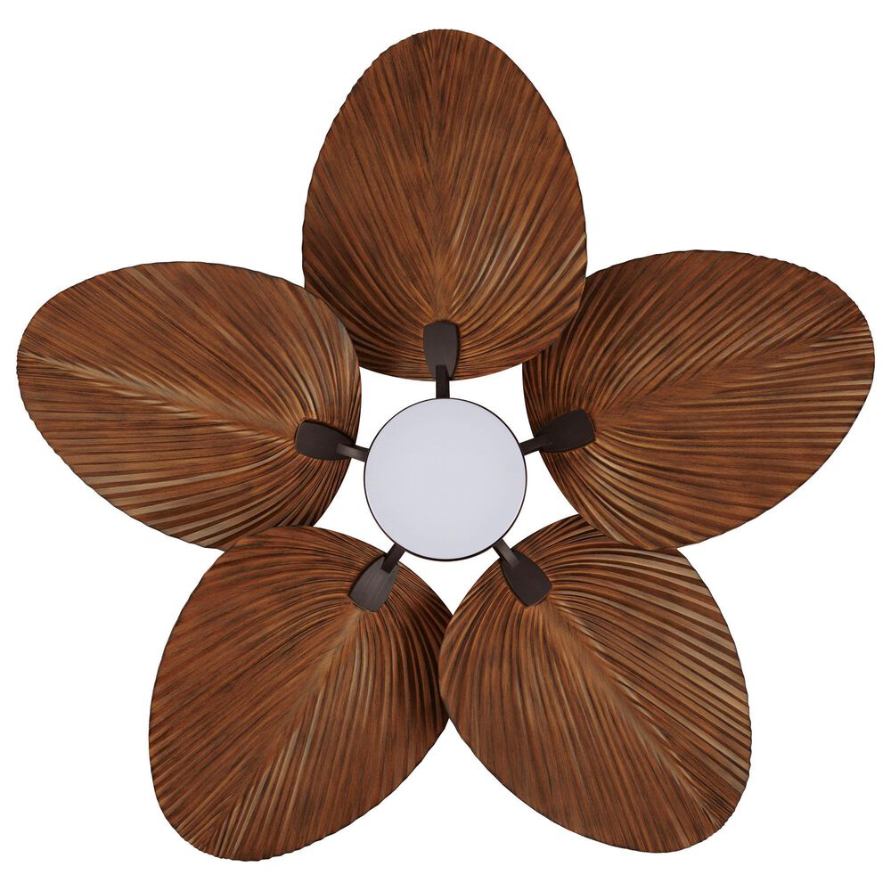 Beacon Lighting Lucci Air Bali 52" Outdoor/Indoor Ceiling Fan with Light and Remote Control in Oil Rubbed Bronze, , large