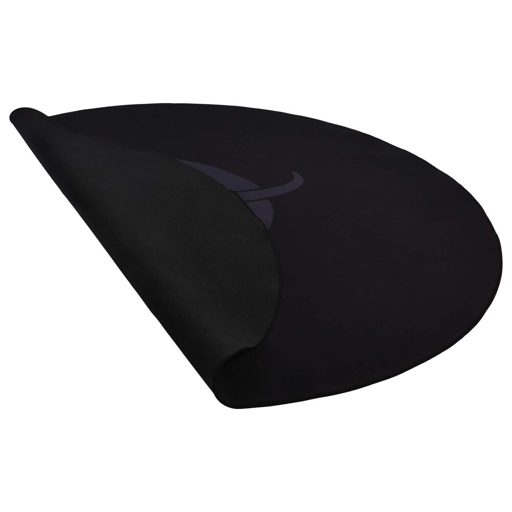 Arozzi Zona Microfiber Noise Dampening and Scratch Protection Anti-Slip Chair Mat in Black and Grey, , large