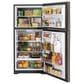 GE Appliances 21.9 Cu. Ft. Top-Freezer Refrigerator with High Gloss Handle in Slate, , large