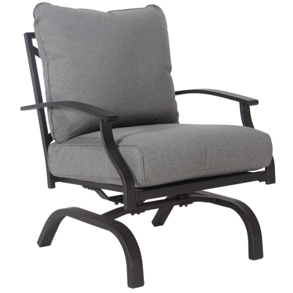 GatherCraft Franklin Club Motion Chair in Gray, , large