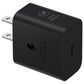 Samsung 25W Travel Adapter w/o Cable Black, , large