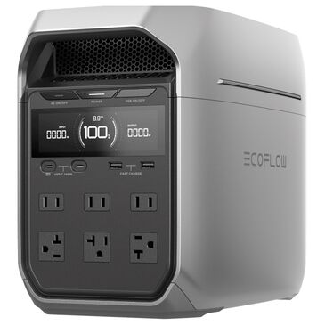 Ecoflow Delta 3 Plus Portable Power Station in Silver, , large