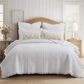 Levtex Wilhemina 3-Piece King/California King Quilt Set in White, , large
