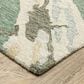 Oriental Weavers Kipton 5" x 8" Grey and Teal Area Rug, , large