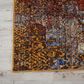 Nourison Chroma CRM03 4" x 6" Ember Glow Area Rug, , large