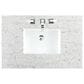 James Martin Vanities Lorelai 36" Single Vanity in Bright White with 3 cm Eternal Jasmine Pearl Quartz Top, , large