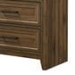 Crown Mark Lorraine Queen Panel Bed with Dresser and Nightstand in Brown, , large