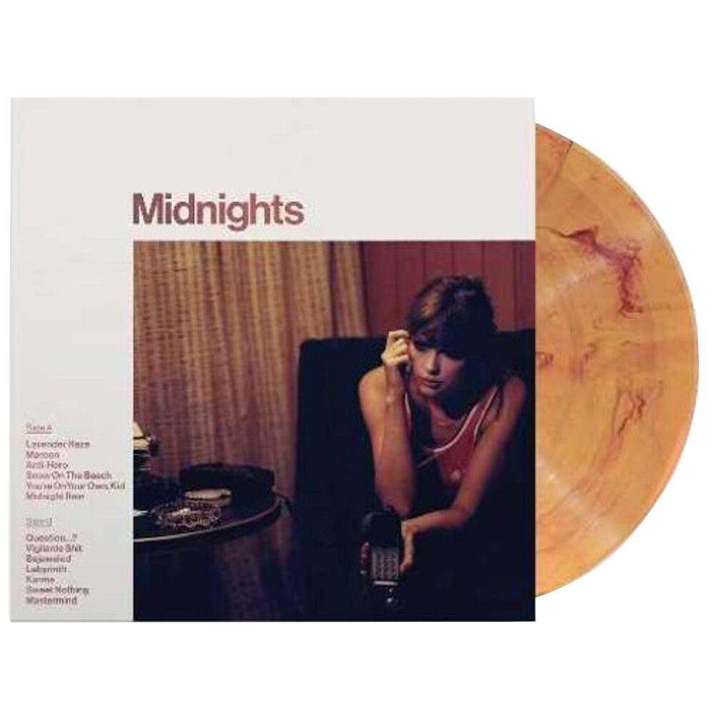 Taylor Swift - Midnights &#40;Moonstone Blue Edition&#41; Vinyl LP [Explicit], , large