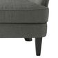 Noble House Tafton Club Chair with Ottoman in Gray, , large