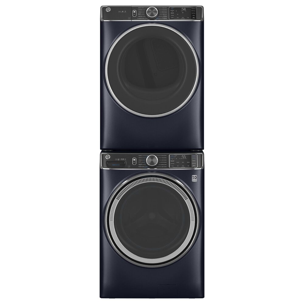 GE Appliances 7.8 Cu. Ft. Gas Dryer with Steam Cycle in Sapphire Blue, , large