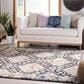 Safavieh Madison MAD418Z 5"3" x 7"6" Black and Yellow Area Rug, , large