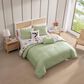 BEBEJAN Fresh Cut Flowers 5-Piece King Comforter Set in White, , large