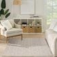 Nourison Horizon HOZ01 Grey 10" x 14" Indoor/Outdoor Area Rug, , large
