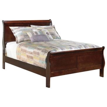 Ashley Alisdair Full Sleigh Bed in Reddish Brown, , large