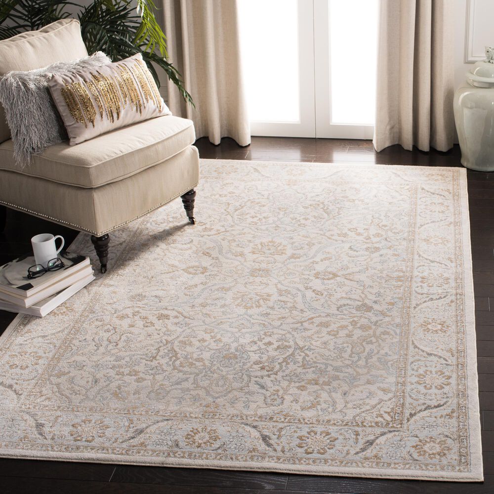 Safavieh Isabella  3&#39; x 5&#39; Cream and Beige Area Rug, , large