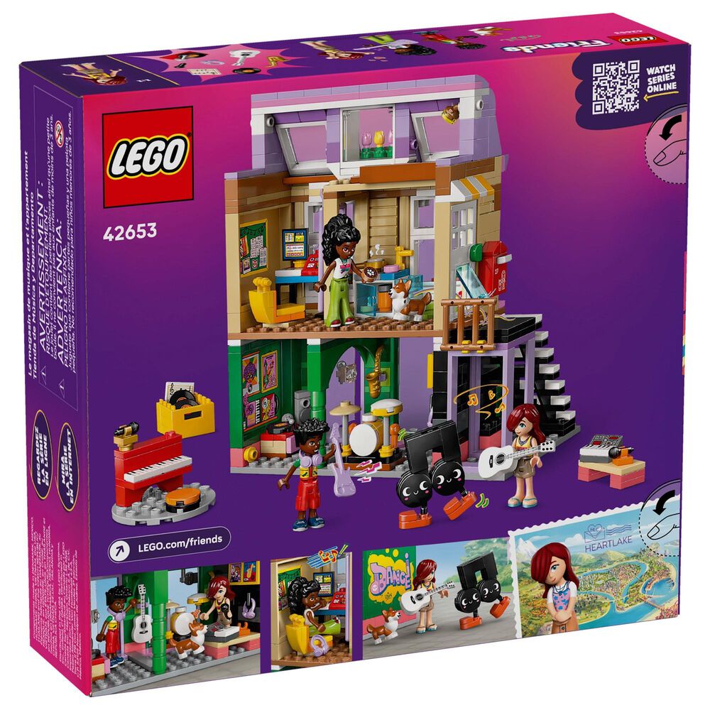 LEGO Music Store and Apartment Building Set, , large
