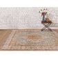 Amer Rugs Eternal 7"6" x 9"6" Sea Mist and Ivory Area Rug, , large