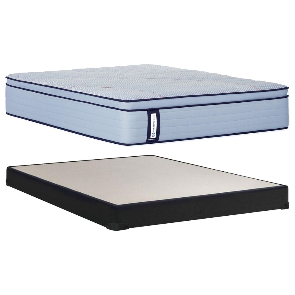 Sealy Kinney Soft Pillowtop Twin Mattress with Low Profile Box Spring, , large